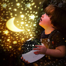 Carica l'immagine nel visualizzatore di Gallery, KKTICK Stelle Lampada, Proiettore Luce Notturna per Bambini con 4... - Ilgrandebazar