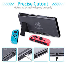Carica l'immagine nel visualizzatore di Gallery, HEYSTOP Custodia per Nintendo Switch, Cover Protettiva TPU-Trasparente