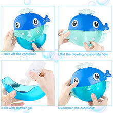 Carica l'immagine nel visualizzatore di Gallery, MOOKLIN ROAM Giocattoli da Bagno a Forma di Balena, Macchina a Bolle di...