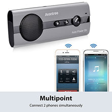 Carica l'immagine nel visualizzatore di Gallery, Avantree 10BS - Kit Vivavoce Bluetooth per Auto con Accensione automatica...