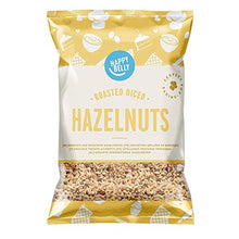Carica l'immagine nel visualizzatore di Gallery, Marchio Amazon - Happy Belly Nocciole tostate a cubetti 200gr x 5