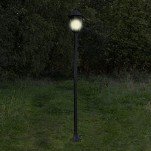 Carica l'immagine nel visualizzatore di Gallery, Smartwares 5000.035 Lampione Ghisa, Lanterna Classica, Alluminio/Vetro, Nero