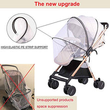 Carica l'immagine nel visualizzatore di Gallery, Zanzariera universale per passeggino, con elastico e chiusura lampo, extra...