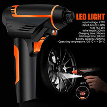 Carica l'immagine nel visualizzatore di Gallery, Drivaid Compressore Aria Portatile Auto, Ricaricabile Elettrico Batteria,... - Ilgrandebazar