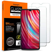 Carica l'immagine nel visualizzatore di Gallery, Spigen, 2 Pezzi, Vetro Temperato Xiaomi Redmi Note 8 PRO, Glas.TR, Durezza... - Ilgrandebazar