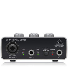 Carica l'immagine nel visualizzatore di Gallery, Behringer U-PHORIA UM2  2 x 2 interfacce audio USB 2.0 Nero - Ilgrandebazar