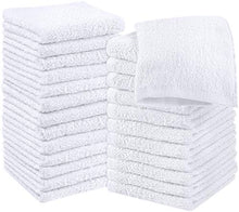 Carica l'immagine nel visualizzatore di Gallery, Utopia Towels - 24 Asciugamani per Il Viso - (30 x30 Bianco