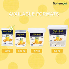 Carica l'immagine nel visualizzatore di Gallery, Nortembio Acido Citrico 500g. La Migliore Qualità Alimentare. Input...