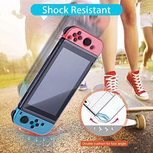 Carica l'immagine nel visualizzatore di Gallery, HEYSTOP Custodia per Nintendo Switch, Cover Protettiva TPU-Trasparente