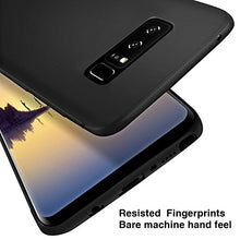 Carica l'immagine nel visualizzatore di Gallery, Infreecs Cover Galaxy Note 8, Silicone Caso Black [Ultra Sottile] Anti Nero - Ilgrandebazar