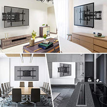 Carica l'immagine nel visualizzatore di Gallery, Supporto TV con Braccio Girevole ed Estendibile- Supporto per Montaggio su Parete per TV da 37"-70”, Max VESA 600x400, Supporto Ultra Resistente 60 kg