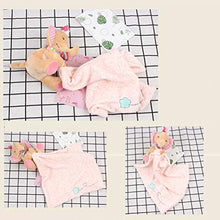 Carica l'immagine nel visualizzatore di Gallery, YeahiBaby Doudou Neonati Copertine di conforto e sicurezza Peluche per Rosa