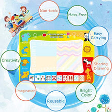Carica l'immagine nel visualizzatore di Gallery, SPLAKS Acqua Doodle Tappeto, Tappeto Magico Bambini 120 *90cm, con 6 Penne... - Ilgrandebazar