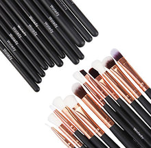 Carica l'immagine nel visualizzatore di Gallery, Pennelli Trucco Occhi Sopracciglia Professionale, Wolady 12pcs