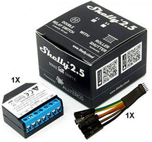 Carica l'immagine nel visualizzatore di Gallery, KIt Shelly 2.5 Wireless Dual relè Interruttore Intelligente domotica, Amazon... - Ilgrandebazar