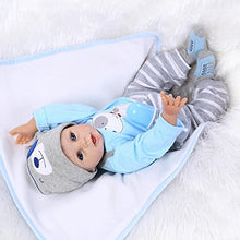 Carica l'immagine nel visualizzatore di Gallery, ZIYIUI 22 Pollici 55 Centimetri Reborn Bambino Bambola Realistico Bambole...