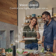 Carica l'immagine nel visualizzatore di Gallery, Lampadina Smart E27 WiFi Lampadine Alexa Intelligence 8W RGBW 800LM E27-2pack