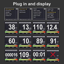 Carica l'immagine nel visualizzatore di Gallery, AUTOOL X60 Auto OBD2 Digitale Multifunzione Tachimetro Over-speed Allarme... - Ilgrandebazar