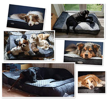 Carica l'immagine nel visualizzatore di Gallery, Pecute Letto per Cani Gatti, Materassini Imbottiti Cani, grigio (L) - Ilgrandebazar
