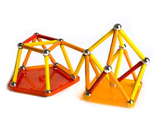 Carica l'immagine nel visualizzatore di Gallery, Geomag- Color Gioco di Costruzione con Sfere e 64 Pezzi, Multicolore