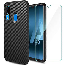 Carica l'immagine nel visualizzatore di Gallery, ivencase Cover Samsung Galaxy A40 Silicone &amp; Pellicola Protettiva in Vetro...