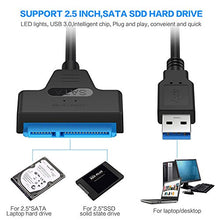 Carica l'immagine nel visualizzatore di Gallery, GeekerChip Adattatore USB 3.0 a SATA, Convertitore e Esterno a SATA...
