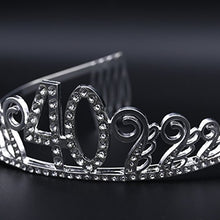Carica l'immagine nel visualizzatore di Gallery, Rhinestone di cristallo Tiara compleanno Princess Crowns Pettini per... - Ilgrandebazar