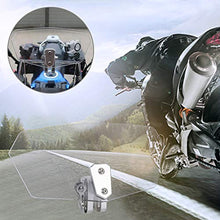 Carica l'immagine nel visualizzatore di Gallery, Justech Parabrezza Moto Spoiler di Estensione colore trasparente - Ilgrandebazar