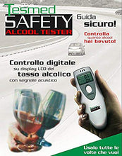 Carica l'immagine nel visualizzatore di Gallery, TESMED SAFETY ALCOOL TESTER. etilometro riutilizzabile - etilometro... - Ilgrandebazar