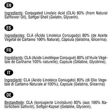 Carica l'immagine nel visualizzatore di Gallery, CLA Acido Linoleico Coniugato 3000 mg per dose | 180 softgels di Olio...