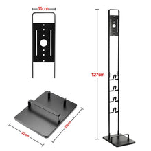 Carica l'immagine nel visualizzatore di Gallery, BUBM Supporto per Accessori aspirapolvere, Stand da Pavimento Nero-1 - Ilgrandebazar