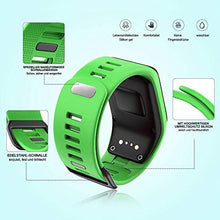 Carica l'immagine nel visualizzatore di Gallery, ANBEST Compatibile con Braccialetto Tomtom Runner 3, Cinturino in TPU Grün