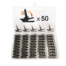 Carica l'immagine nel visualizzatore di Gallery, YIXISI 50PCS Tenda Morsetto, Tarp Clip, Clip Plastica, Mollette per da...