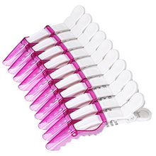 Carica l'immagine nel visualizzatore di Gallery, Anself 10Pcs Coccodrillo in plastica Pinza per capelli Styling... - Ilgrandebazar