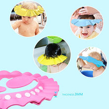 Carica l'immagine nel visualizzatore di Gallery, 3pcs Doccia Cap per Bambino, PAMIYO Sicurezza Cappello da Bathing per...