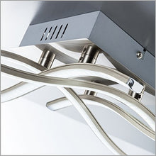 Carica l'immagine nel visualizzatore di Gallery, Plafoniera LED da soffitto, lampada moderna con bracci luminosi per...