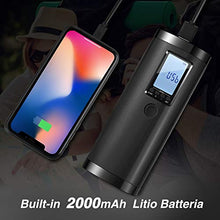 Carica l'immagine nel visualizzatore di Gallery, Vastar Compressore Portatile, Aria con LCD Display, Banca di Nero - Ilgrandebazar