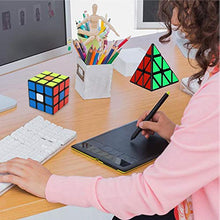 Carica l'immagine nel visualizzatore di Gallery, Yetech 4PCS Speed Magico Cubo Set - Smooth Magic Puzzle Cube 2x2x2 3x3x3...