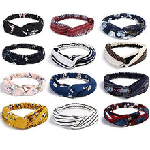 Carica l'immagine nel visualizzatore di Gallery, URAQT Fasce per Capelli Donna, Delle donne Elastiche Modern Style Cross 1 - Ilgrandebazar
