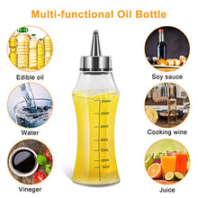 Carica l'immagine nel visualizzatore di Gallery, Gifort Bottiglia di Olio 400ML, Aceto Dosatore con...