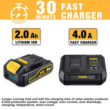 Carica l'immagine nel visualizzatore di Gallery, Avvitatore a Batteria 18V, TECCPO 60N.m Trapano A Batteria2 - Ilgrandebazar