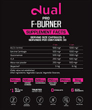 Carica l'immagine nel visualizzatore di Gallery, Dual Pro F-burner | Bruciagrassi Potente Per Uomini e Donne 100 Vegan Capsule