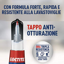 Carica l'immagine nel visualizzatore di Gallery, Loctite Super Attak Original, colla liquida trasparente con tripla 1x3g - Ilgrandebazar