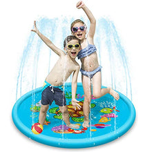 Carica l'immagine nel visualizzatore di Gallery, Stuoia per Giochi con Spruzzi E d'Acqua Bambini blu-110CM / 43Inch