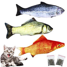 Carica l'immagine nel visualizzatore di Gallery, NATUCE 3PCS 30CM Catnip Giocattoli per Gatti e 2 Catnip, Simulazione B