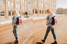 Carica l'immagine nel visualizzatore di Gallery, ECOSUSI Borsa Messenger Donna Laptop in PU Pelle Morbido Borsa...
