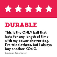 Carica l'immagine nel visualizzatore di Gallery, KONG - Extreme Ball - Gioco Gomma Resistente Per Cani Con Masticazione M/L