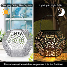 Carica l'immagine nel visualizzatore di Gallery, Lanterna Solare da Giardino GolWof LED Luci...
