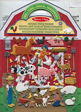 Carica l'immagine nel visualizzatore di Gallery, Melissa &amp; Doug- Fattoria Adesivi in Rilievo Riutilizzabili, Multicolore,... - Ilgrandebazar