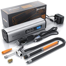 Carica l'immagine nel visualizzatore di Gallery, Brandson - Compressore Aria Auto a Batteria al Litio - Nuovo - 12V e 220V -... - Ilgrandebazar
